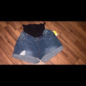 Post pregnancy shorts